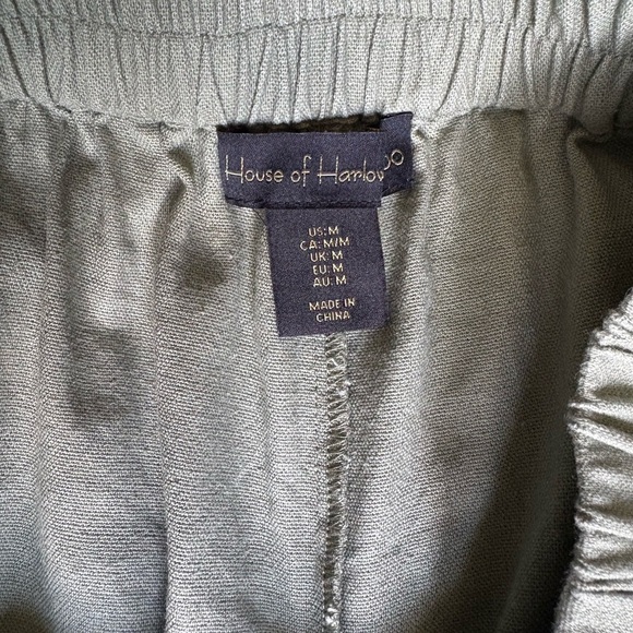House of Harlow 1960 Linen Pants - Picture 3 of 6